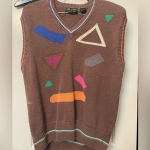 Women’s sweater vest.